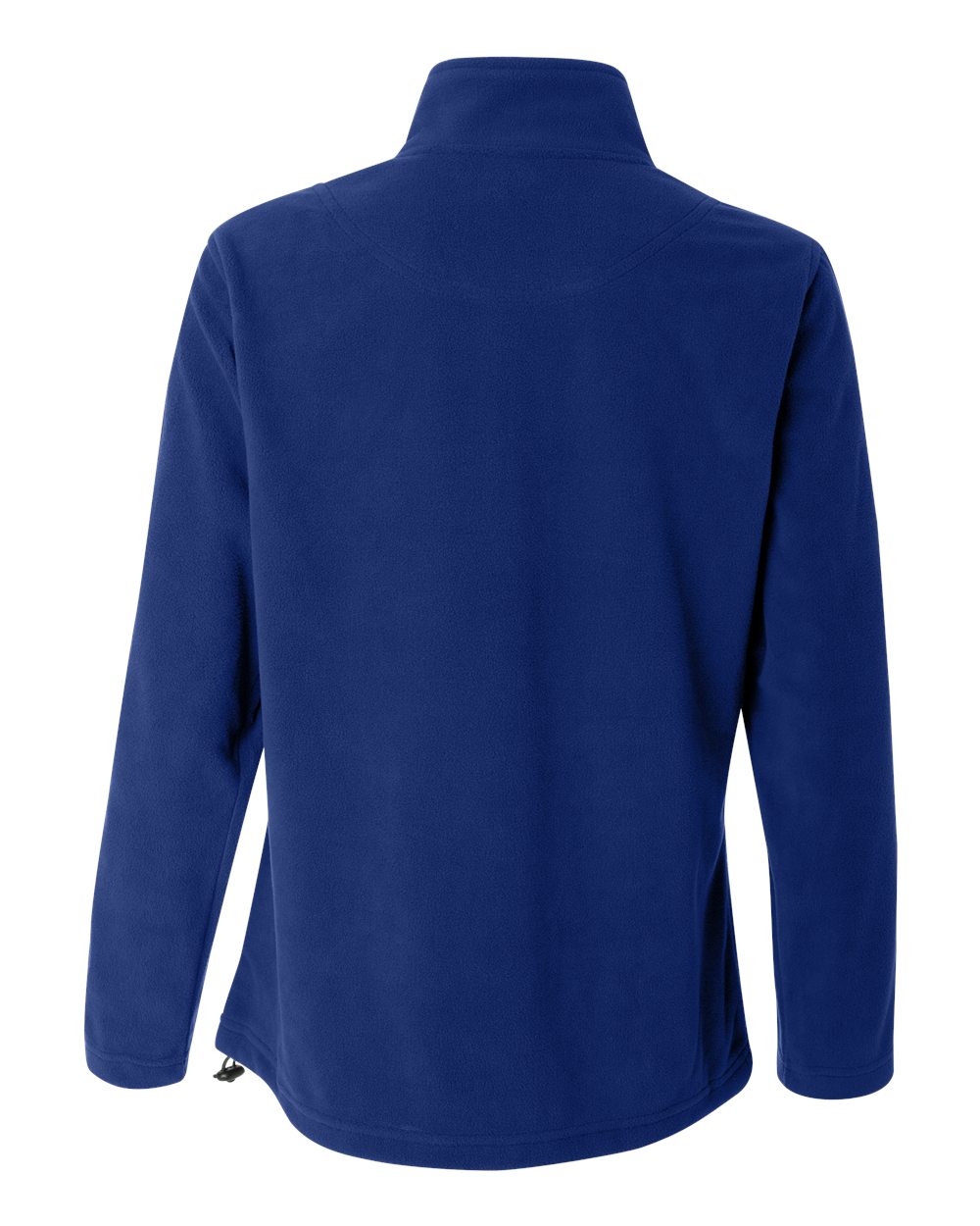 Rear View of Royal Women&#39;s Microfleece Full-Zip Jacket - 5301