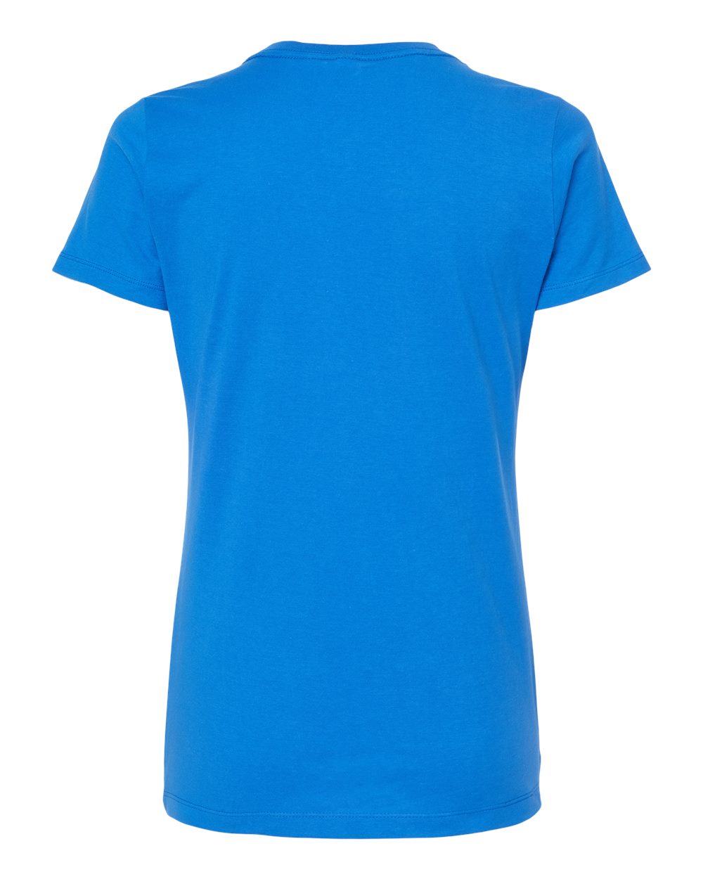 Front View of Royal Women's Premium Cotton T-Shirt - 516
