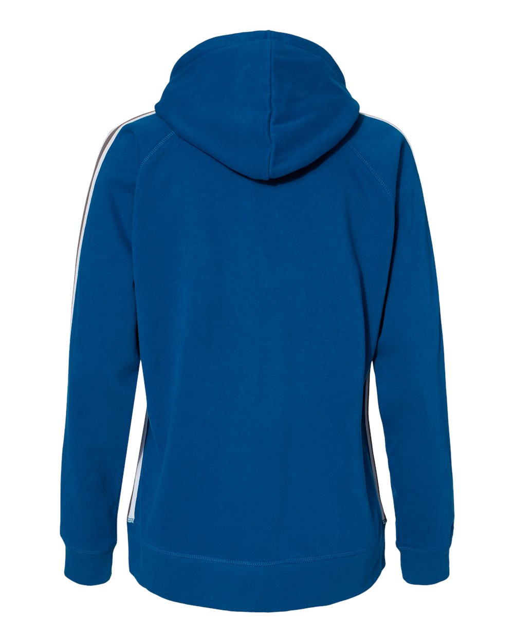 Rear View of Royal Women&#39;s Rival Fleece Hooded Sweatshirt - 8642