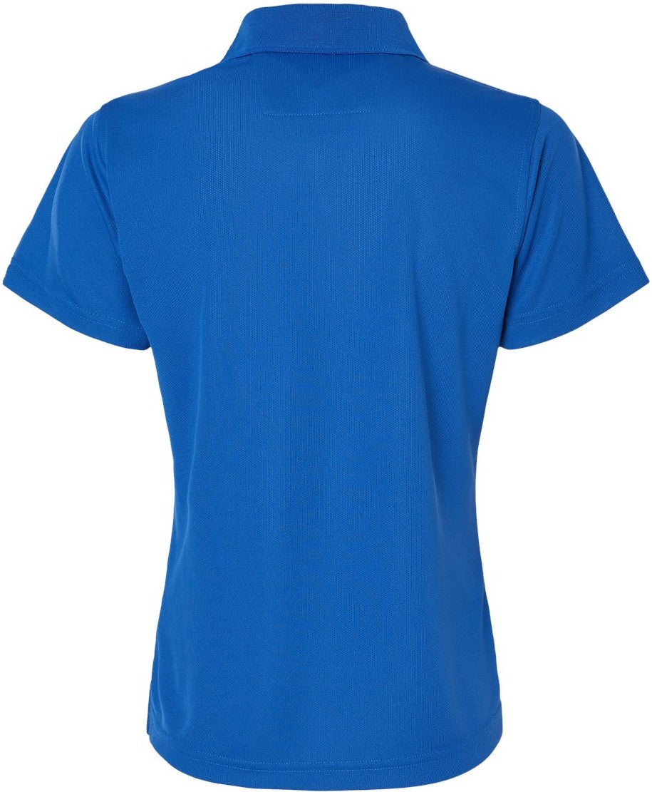 Rear View of Royal Women's Saratoga Performance Mini Mesh Polo - 104