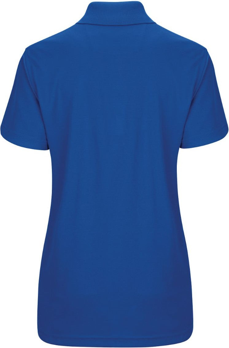 Front View of Royal Women's Short Sleeve Performance Knit Pocketless Core Polo - SK97