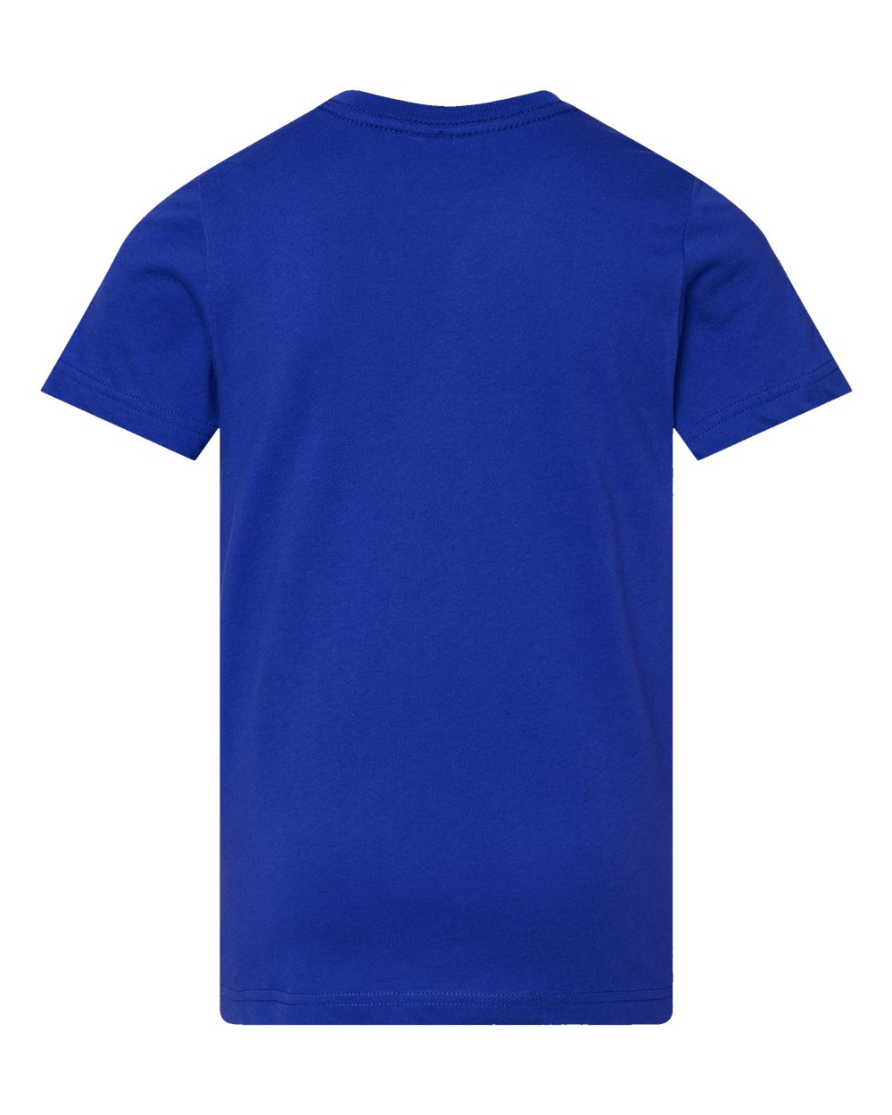 Front View of Royal Youth Fine Jersey Tee - 6101