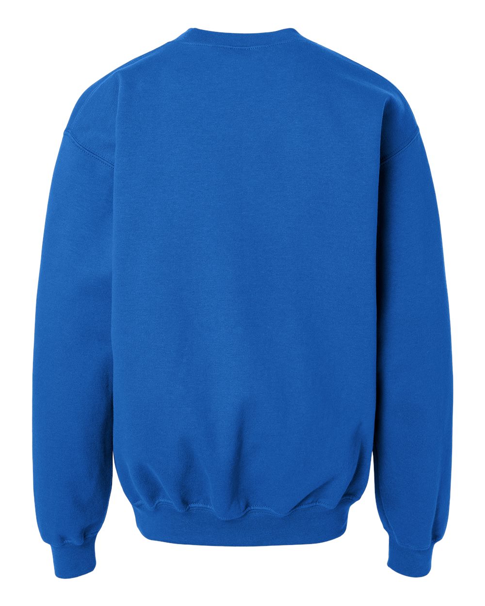 Rear View of Royal Youth Softstyle® Midweight Crewneck Sweatshirt - SF000B plain