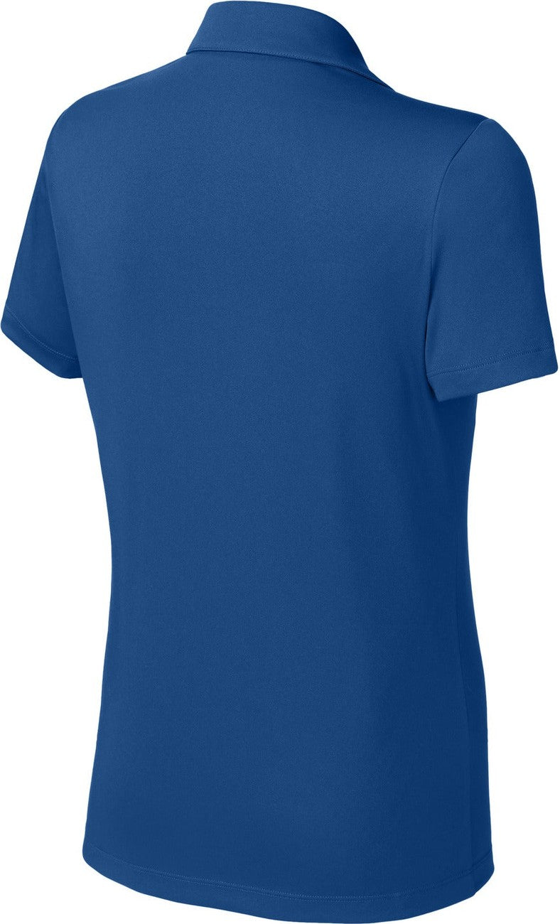 Front View of Royal/Gold Sport-Tek Women's Competitor United Polo LST104