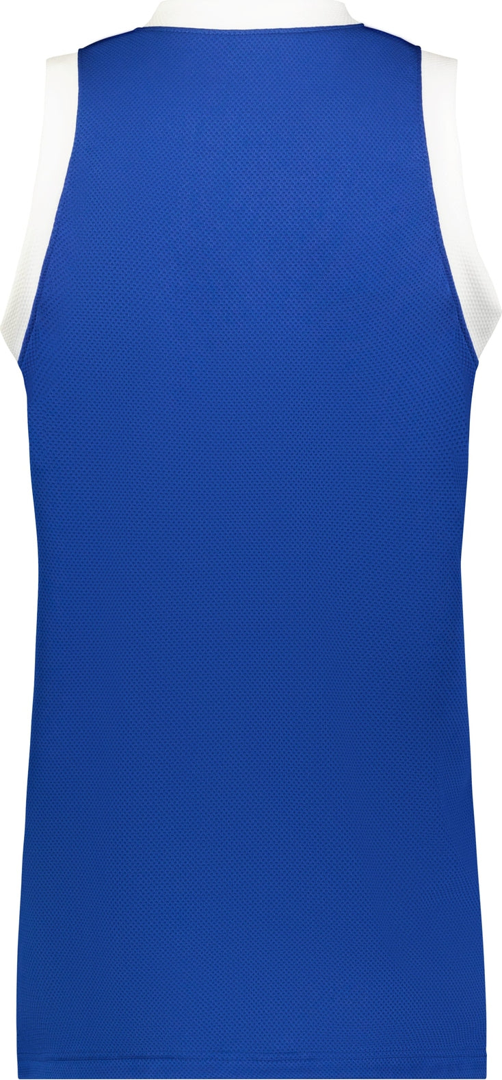 Rear View of ROYAL/WHITE LDS COOLCORE ELITE JERSEY