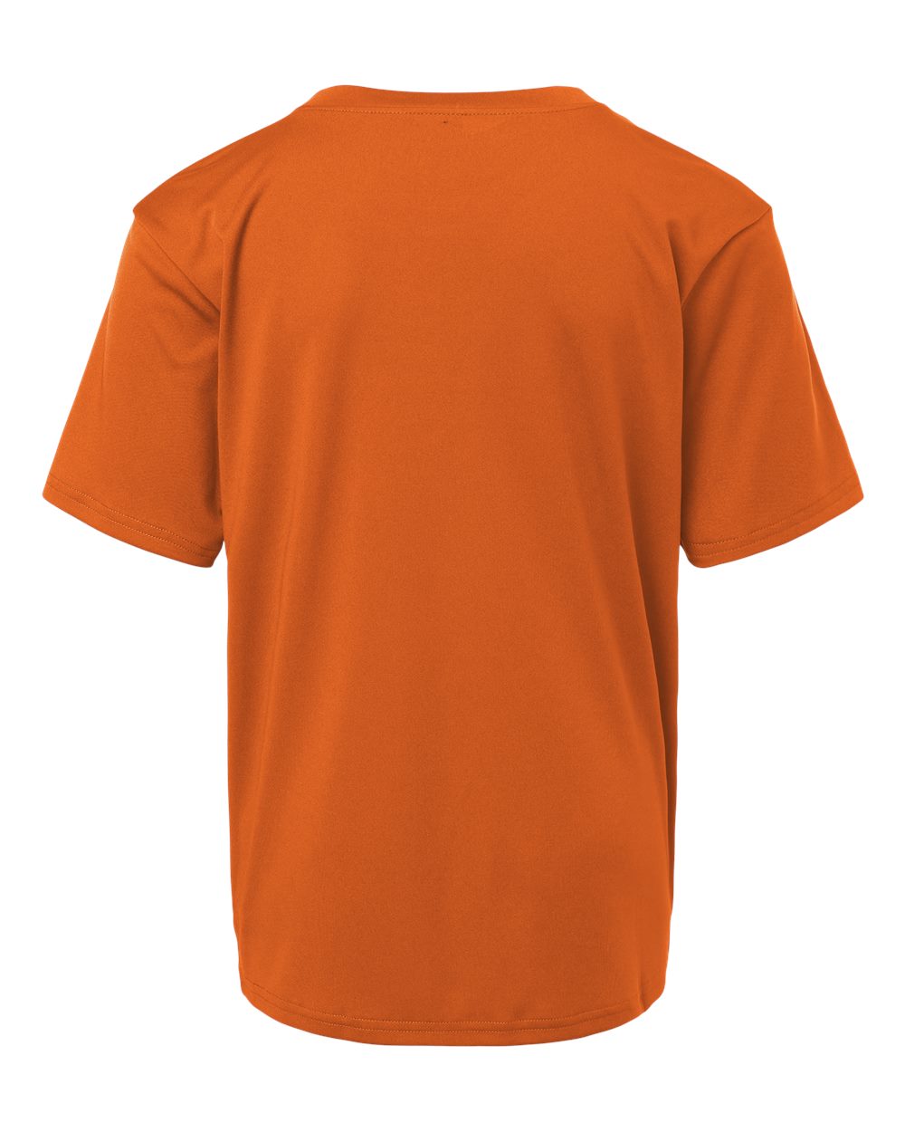Front View of Rust Pro-Lock Youth Performance T-Shirt - 48000Y