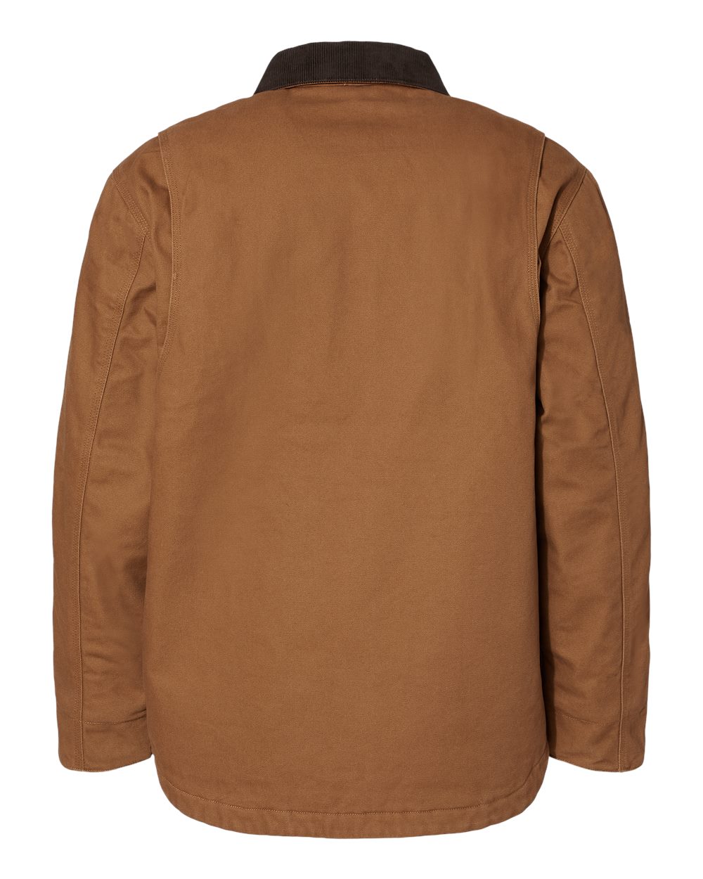 Rear View of Saddle Rambler Boulder Cloth Jacket - 5091