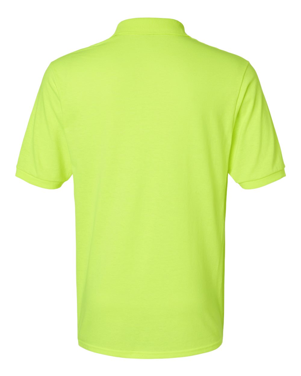 Front View of Safety Green Dri-Power® Polo - 437R