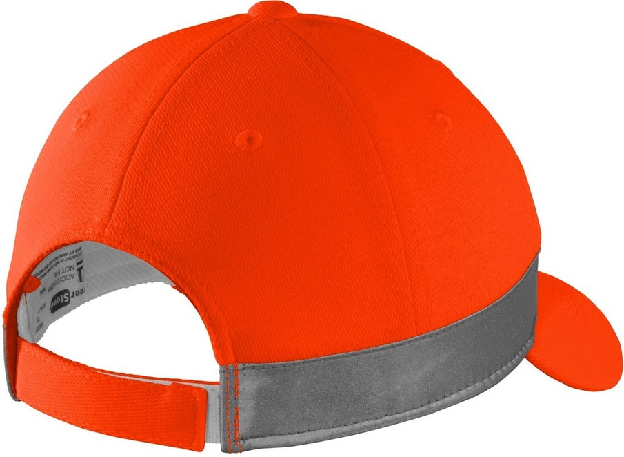 Front View of Safety Orange CornerStone ANSI 107 Safety Cap. CS802
