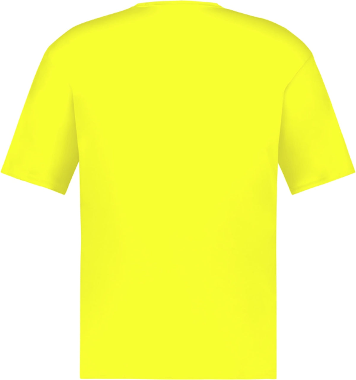Rear View of SAFETY YELLOW C2 TEE