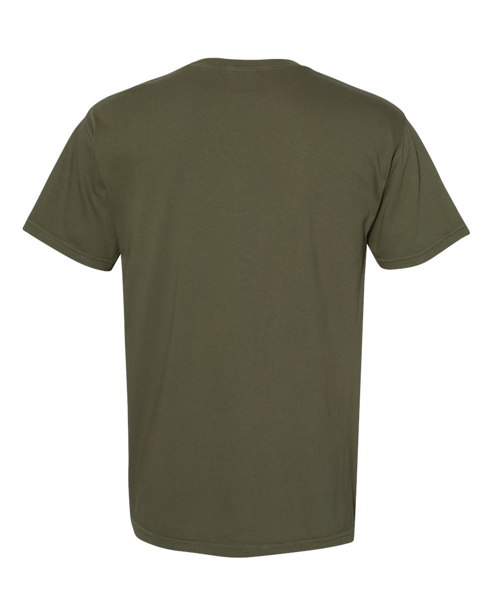 Front View of Sage Garment-Dyed Heavyweight Pocket T-Shirt - 6030