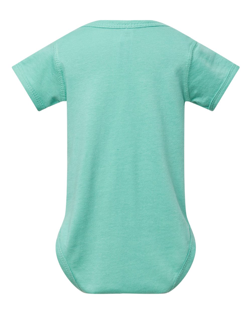 Front View of Saltwater Infant Fine Jersey Bodysuit - 4424