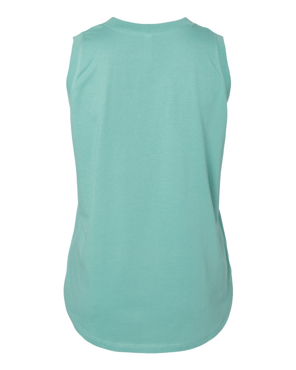 Front View of Saltwater Women's Curvy Relaxed Fine Jersey Tank - 3892