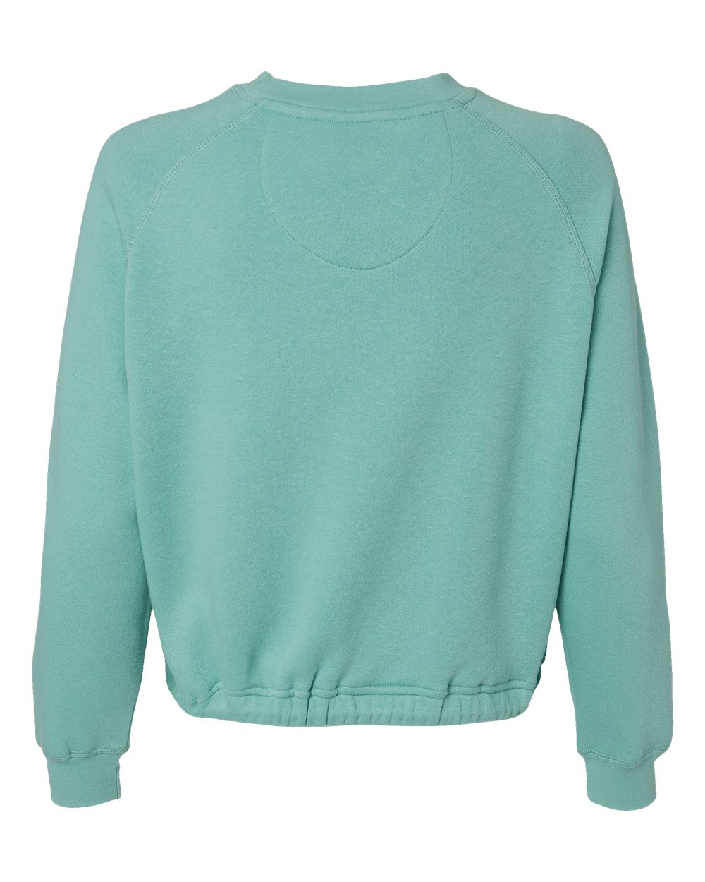 Front View of Saltwater Women's Relaxed 3-End Boxy Fleece Crewneck Sweatshirt - 3528