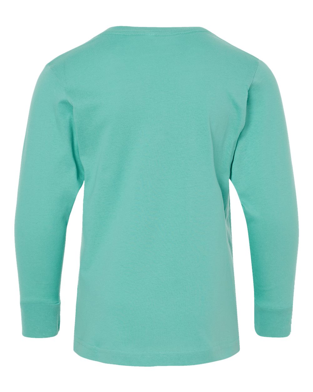 Front View of Saltwater Youth Fine Jersey Long Sleeve Tee - 6201
