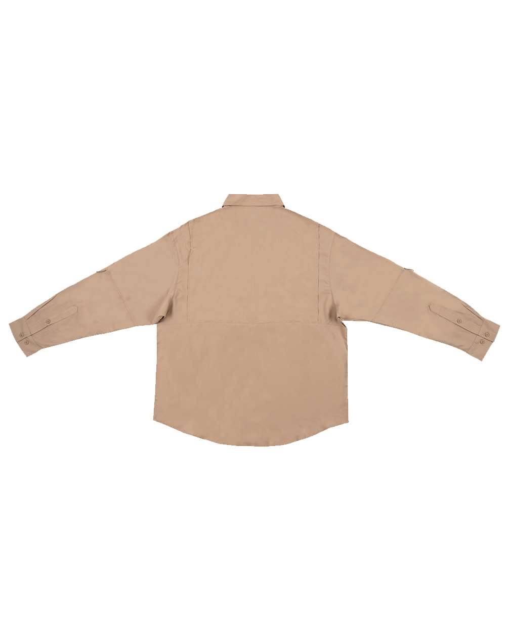 Front View of Sand Baja Long Sleeve Fishing Shirt - 2299
