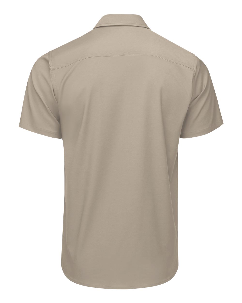 Front View of Sand Cooling Work Shirt - TSM2