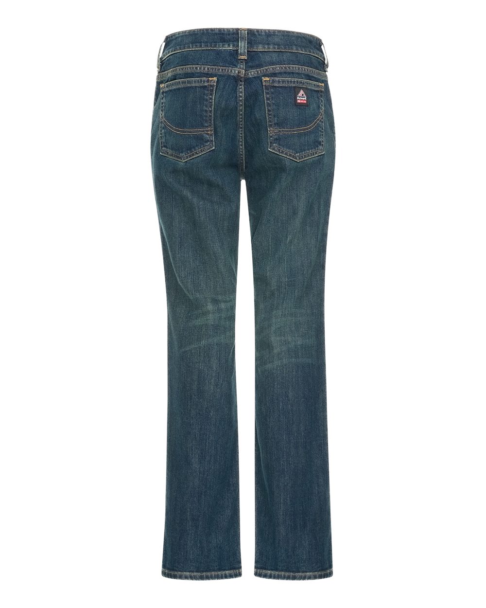 Rear View of Sanded Denim - 30I Women's Stretch Jeans - PSJC