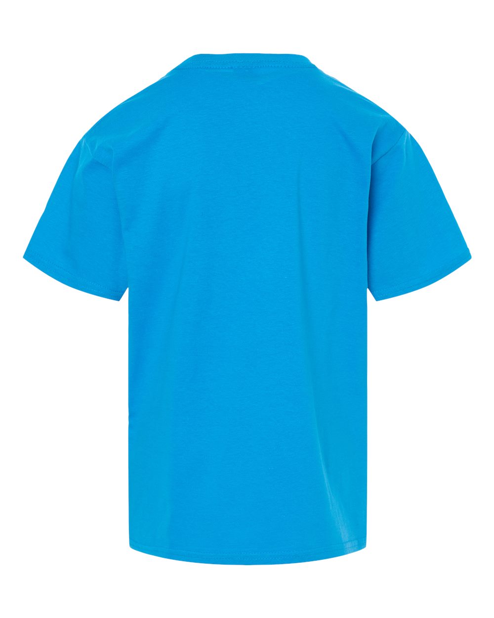 Front View of Sapphire Softstyle® Youth T-Shirt - 64000B