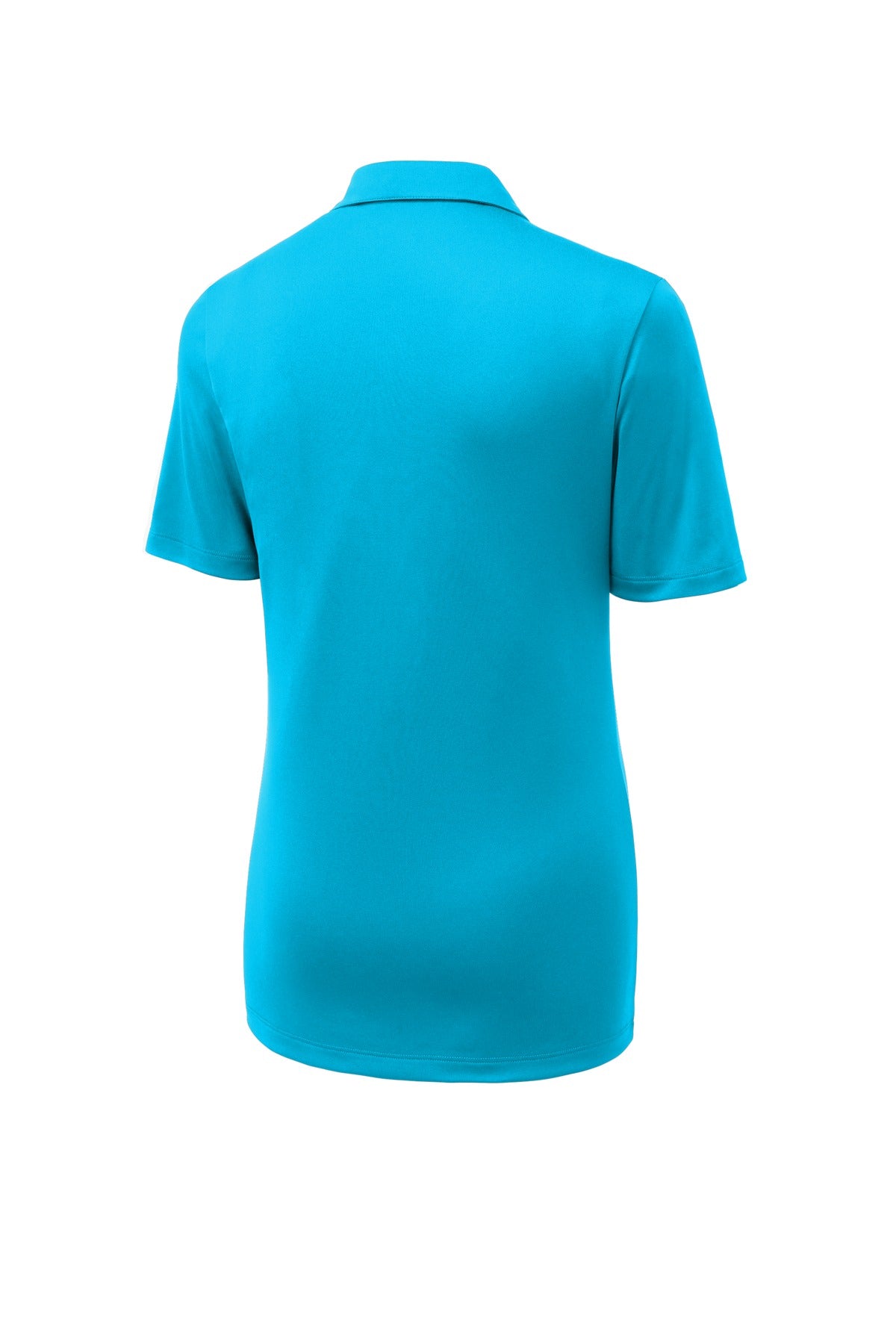 Front View of Sapphire Sport-Tek Women's Posi-UV Pro Polo. LST520