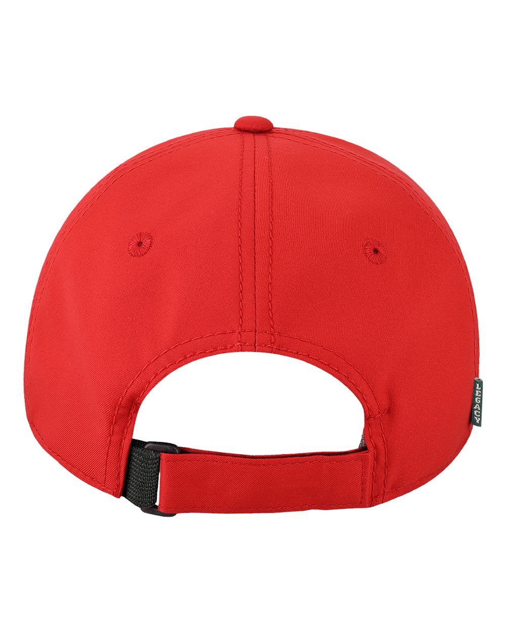 Front View of Scarlet Cool Fit Adjustable Cap - CFA