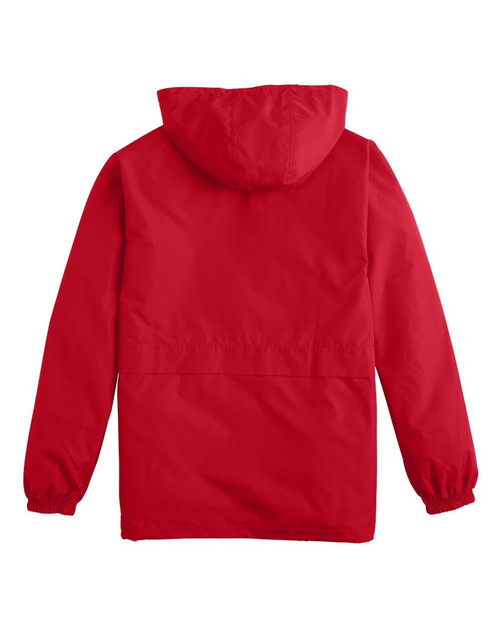 Front View of Scarlet Full-Zip Anorak Jacket - CO125