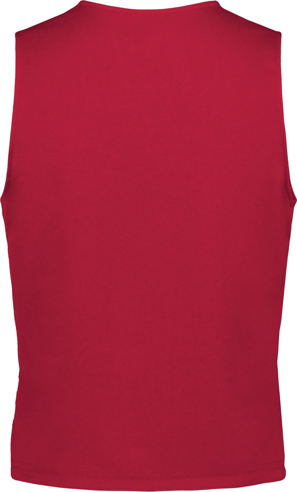 Rear View of SCARLET/SCARLET/WHITE GIRLS SQUAD CHEER SHELL