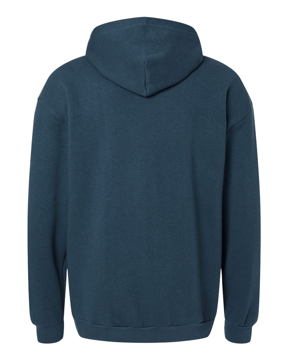Front View of Sea Blue ReFlex Fleece Hoodie - RF498