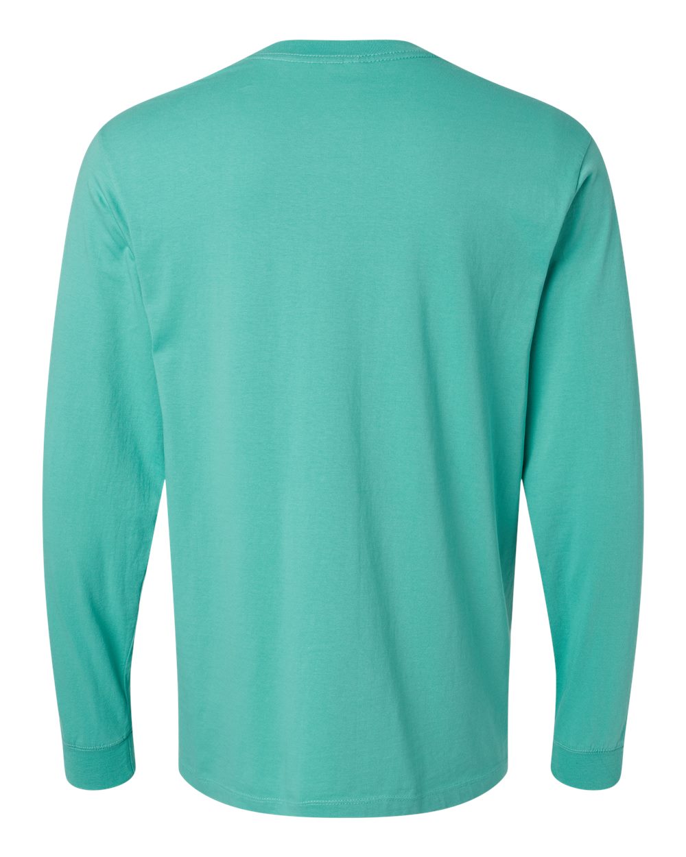 Front View of Seafoam Classic Long Sleeve T-Shirt - 220