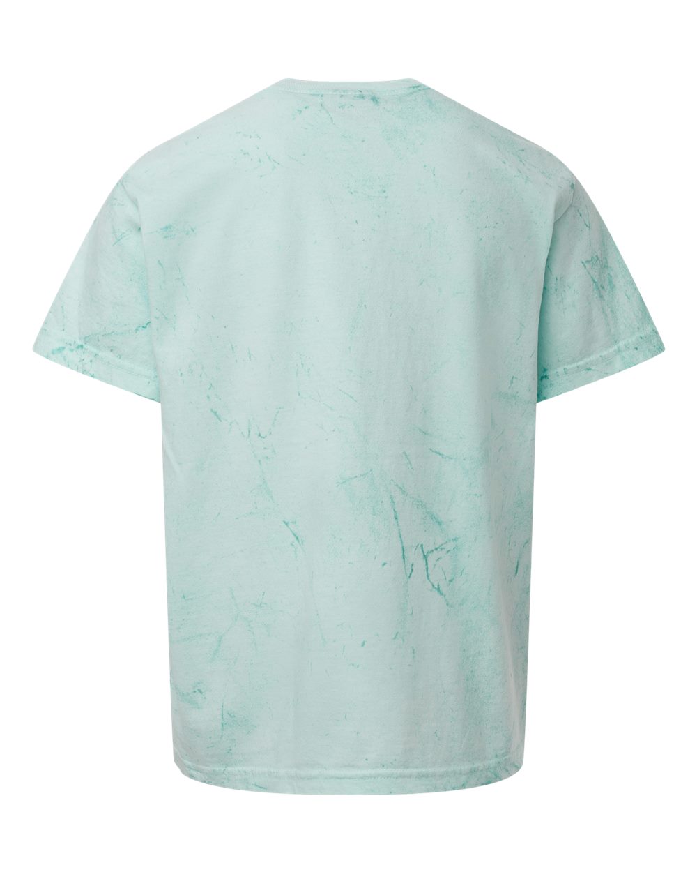 Front View of Seaglass Colorblast™ Youth Heavyweight T-Shirt - 1745Y