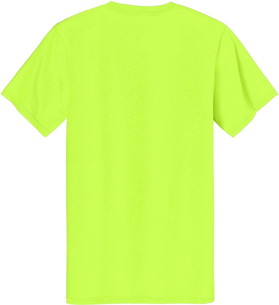 Rear View of SGreen Port & Co Essential Tee. PC61