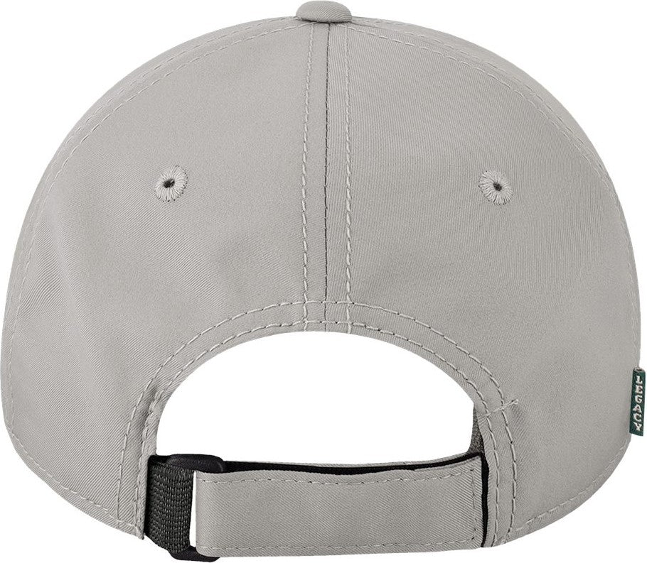 Front View of Shark Grey Cool Fit Adjustable Cap - CFA