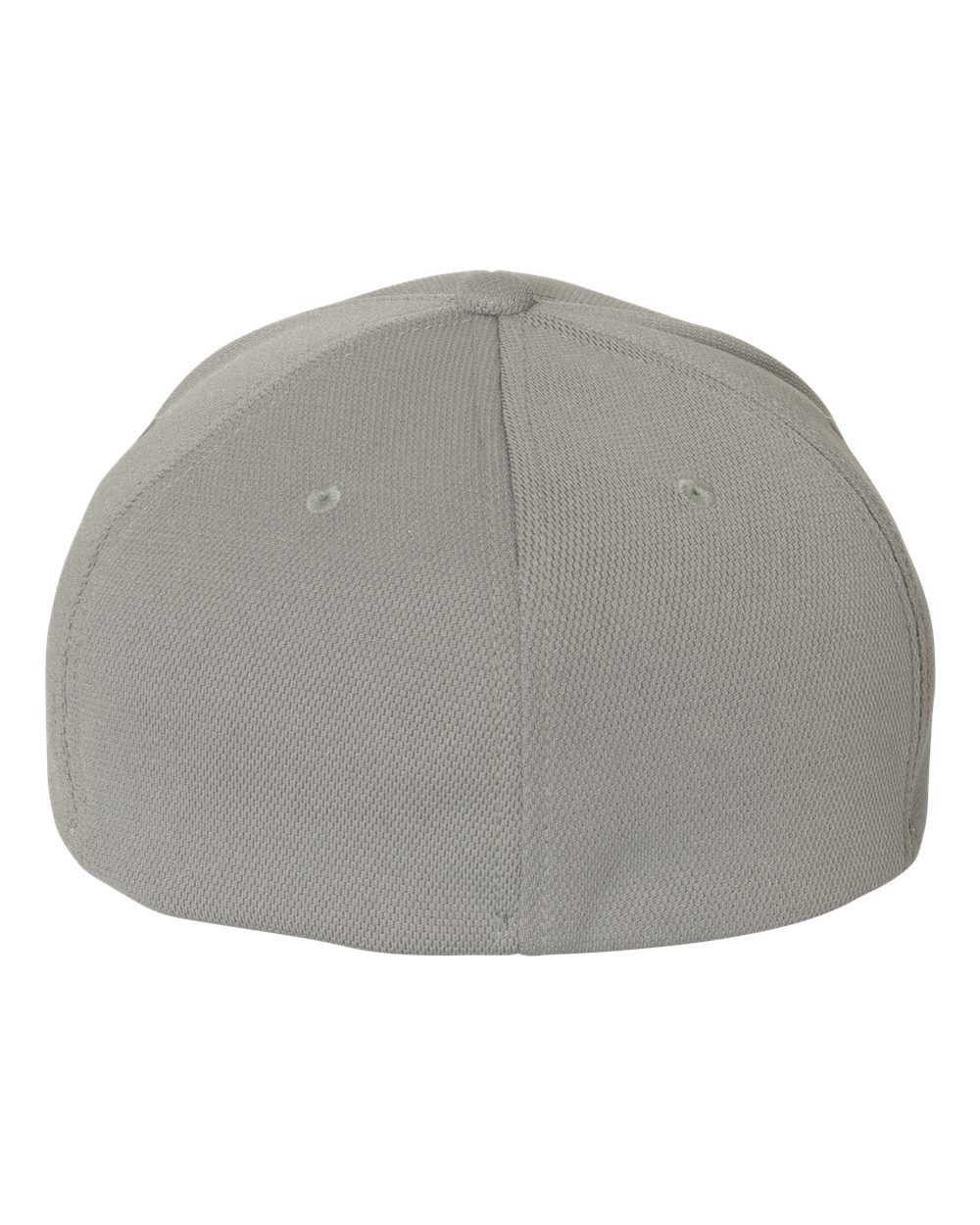 Front View of Silver Cool & Dry Sport Cap - 6597