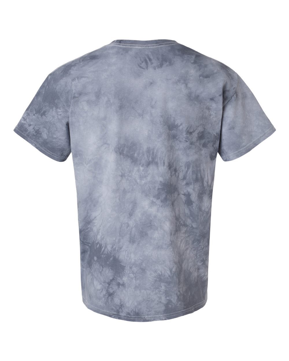 Front View of Silver Crystal Tie-Dyed T-Shirt - 200CR