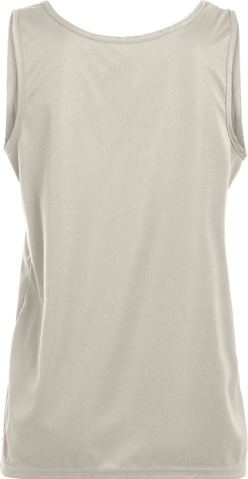 Rear View of SILVER GREY LADIES TRAINING TANK