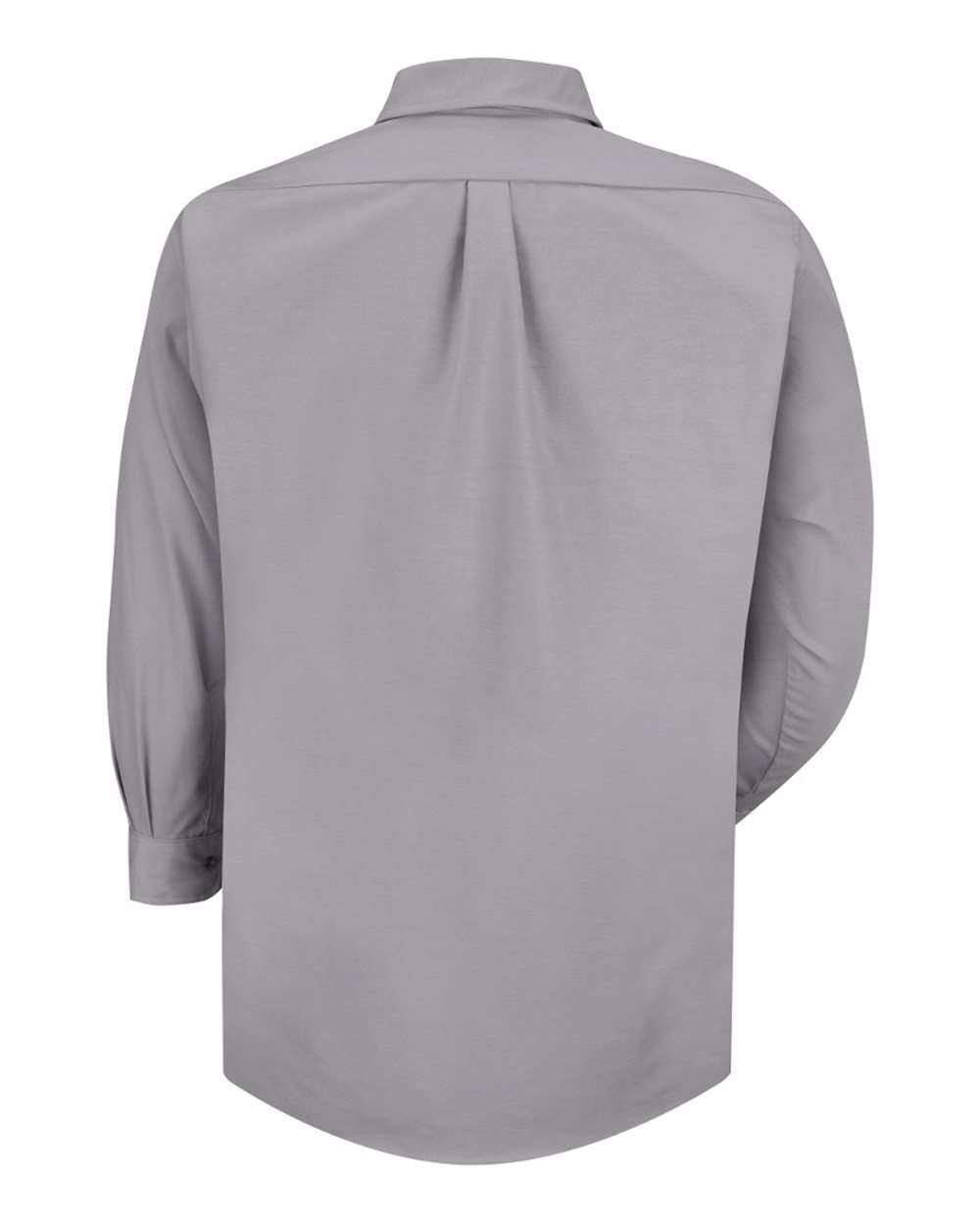 Front View of Silver Grey - Sleeve 36/37 Poplin Dress Shirt - SP90