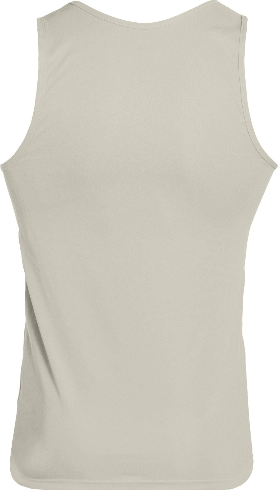 Rear View of SILVER GREY YOUTH TRAINING TANK