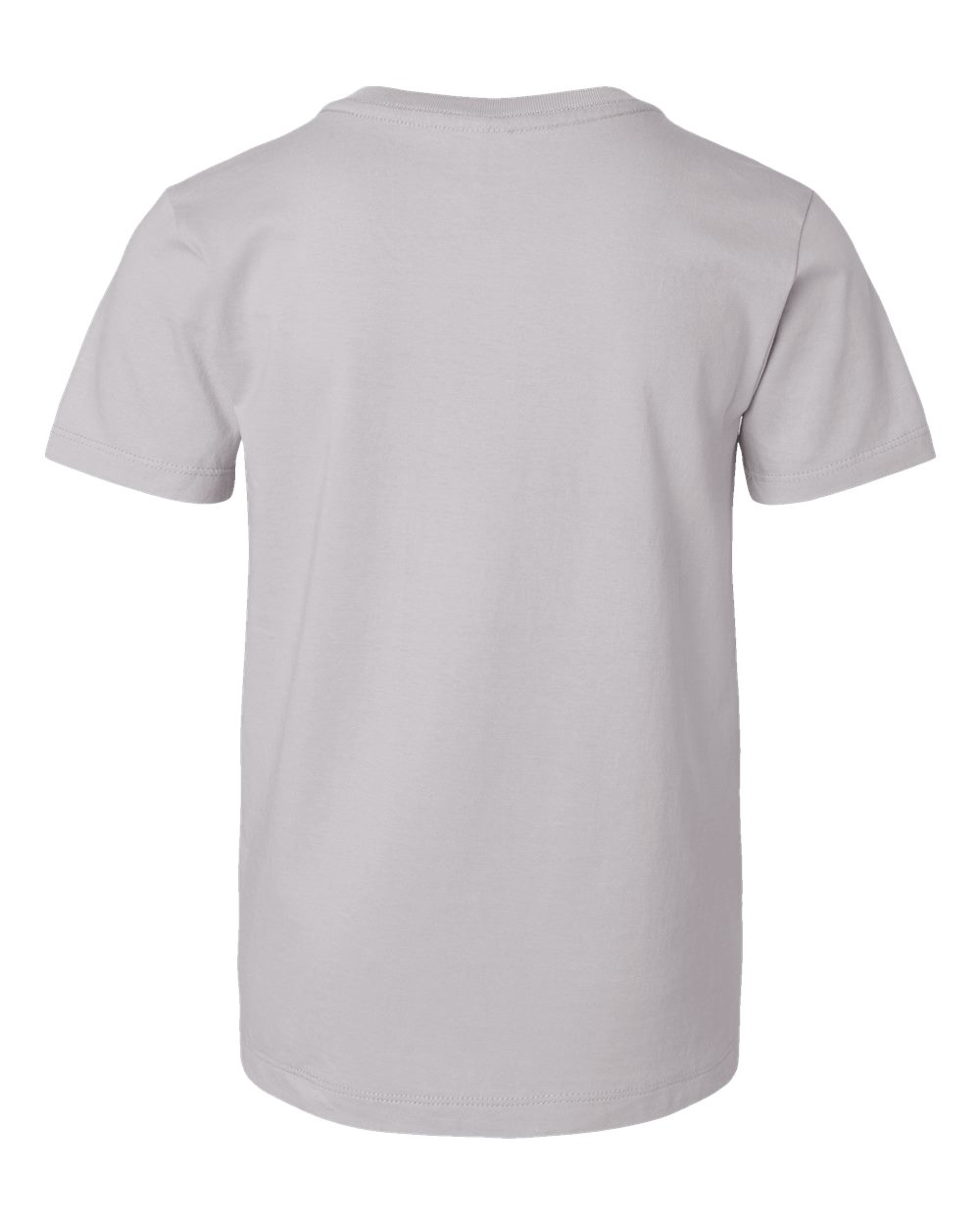 Front View of Silver Youth Classic T-Shirt - 202