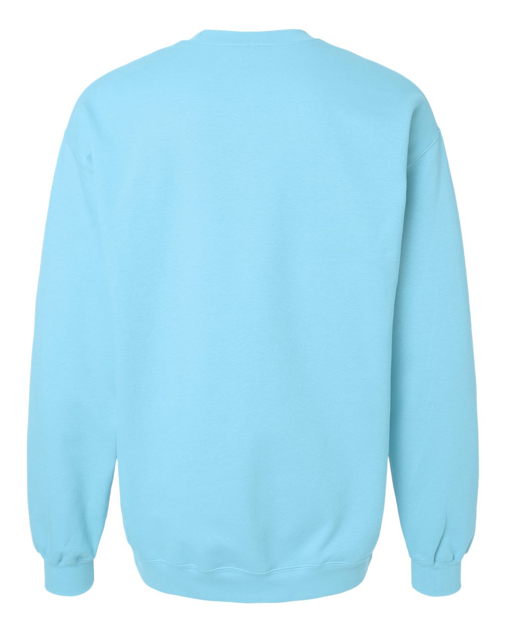 Front View of Sky Softstyle® Midweight Crewneck Sweatshirt - SF000