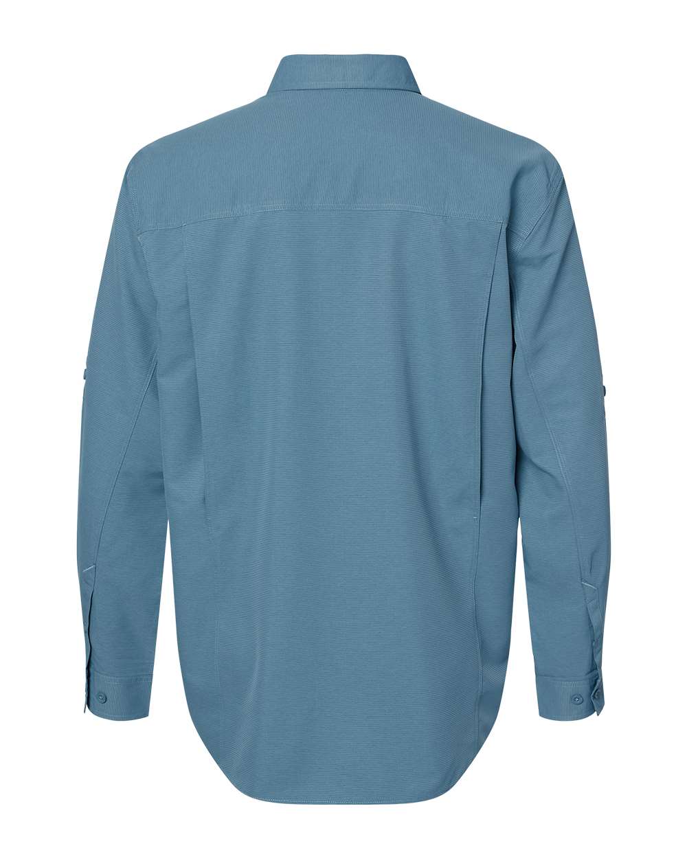 Front View of Slate Blue Crossroad Woven Shirt - 4441
