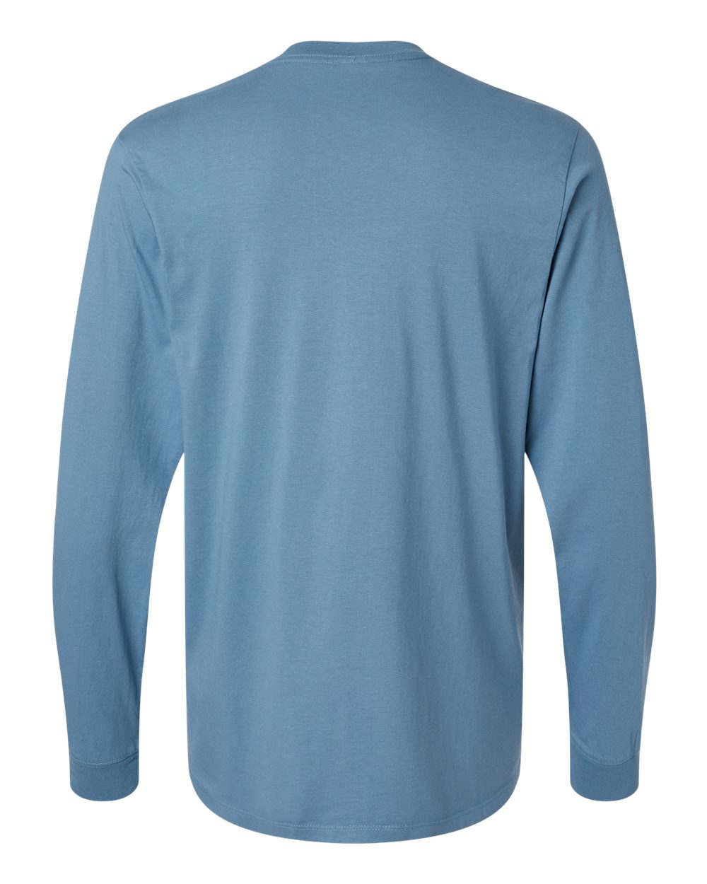 Front View of Slate Classic Long Sleeve T-Shirt - 220