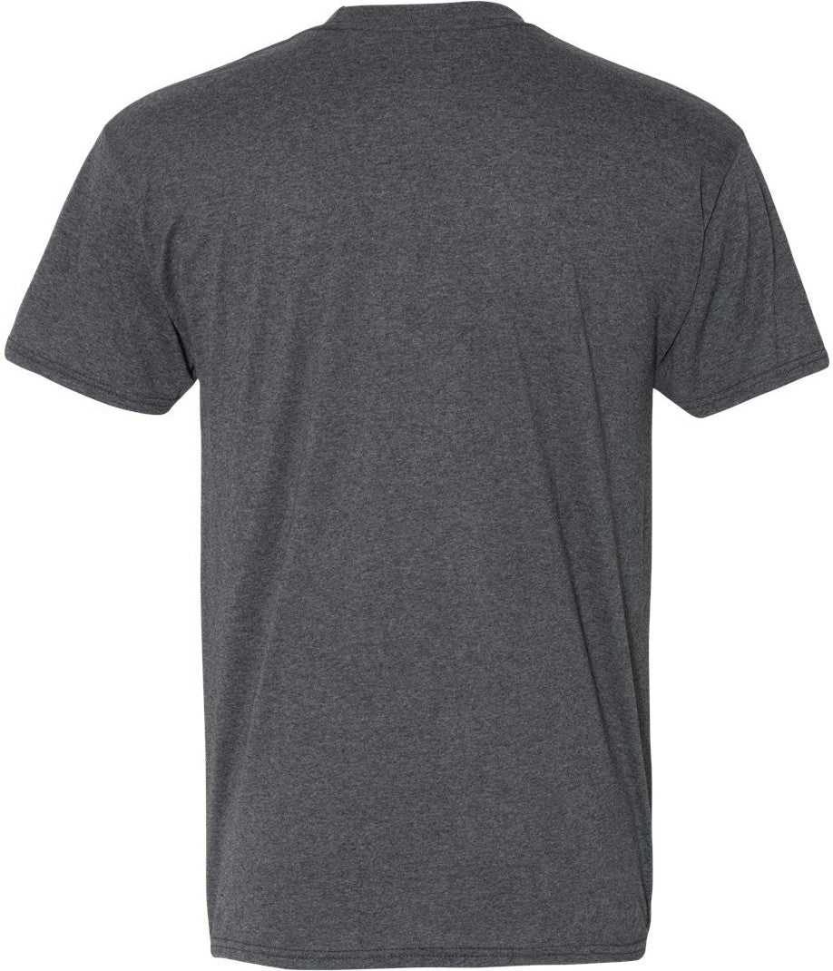 Front View of Slate Triblend Perfect-T Triblend T-Shirt - 42TB