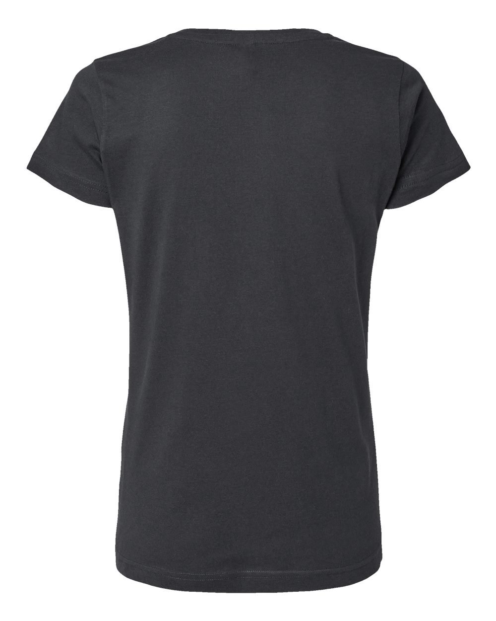 Front View of Slate Women's Fine Jersey Tee - 3516