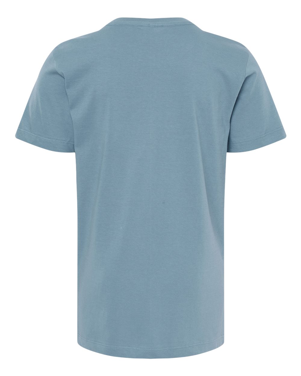 Rear View of Slate Youth Organic T-Shirt - 402