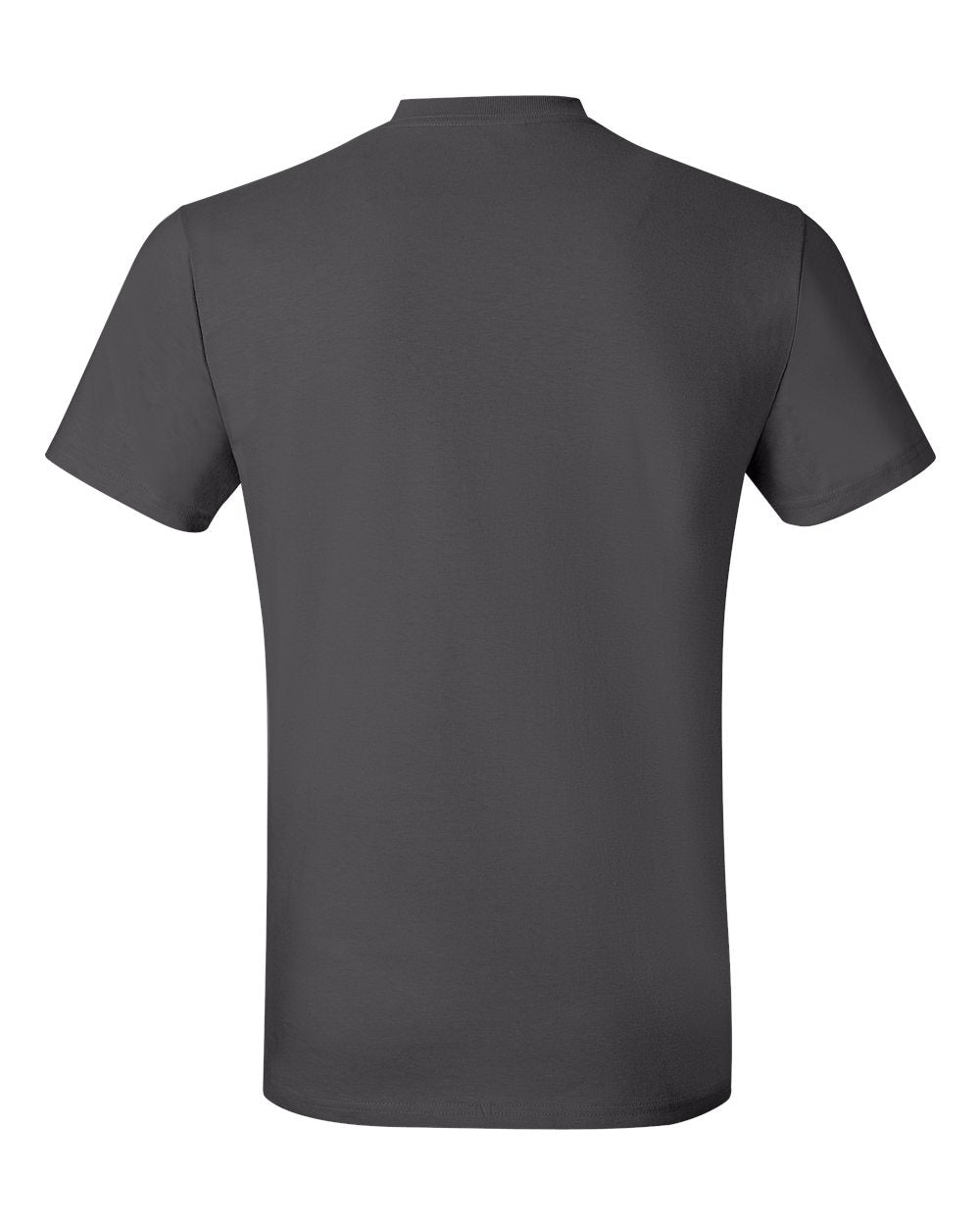 Rear View of Smoke Grey Perfect-T T-Shirt - 4980