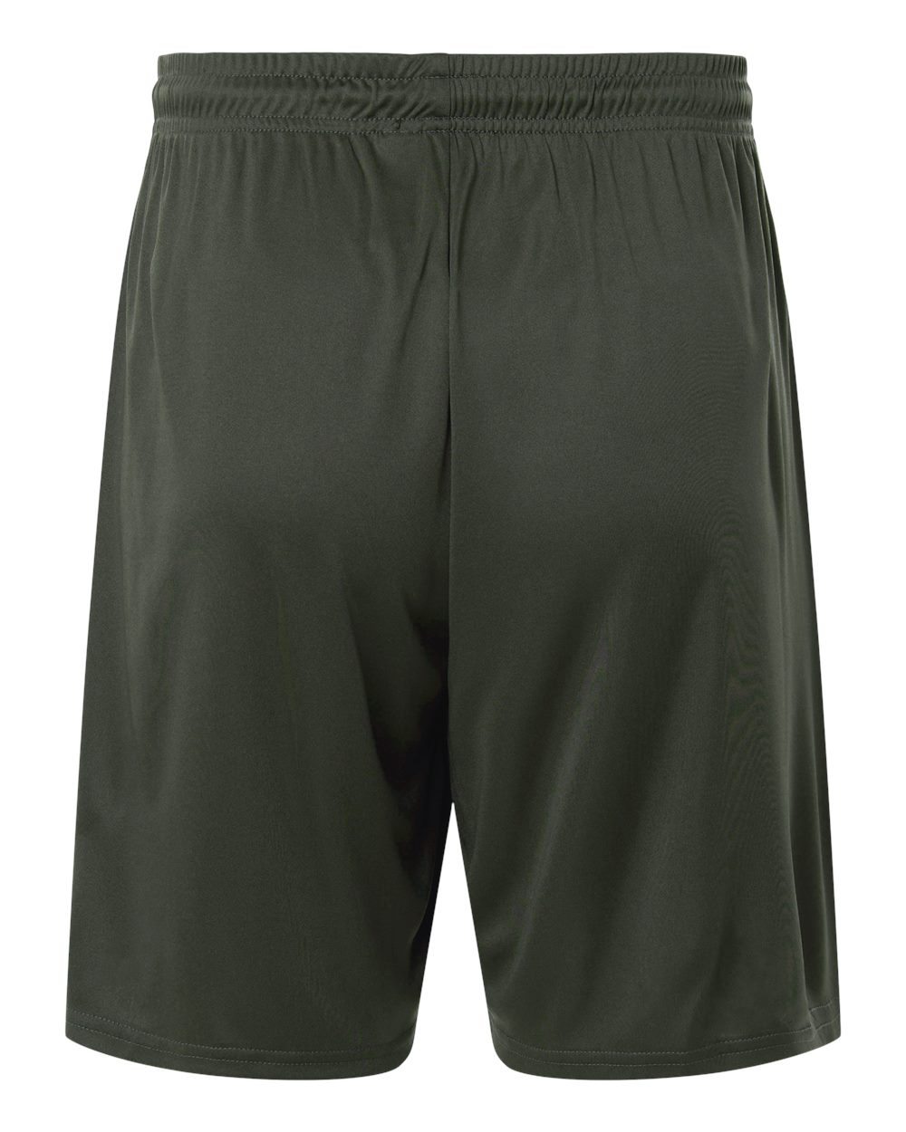 Rear View of Smoke Men's Pro-Lock Performance 7" Shorts with Pockets - 48SH0 plain