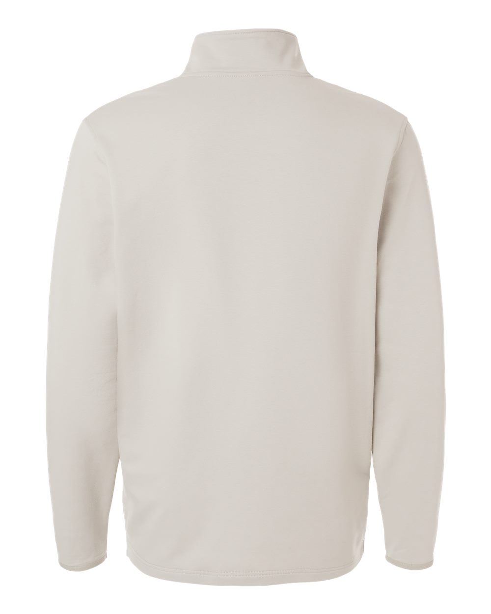 Front View of Smoke Perform Quarter-Zip Pullover - EXP20PQ