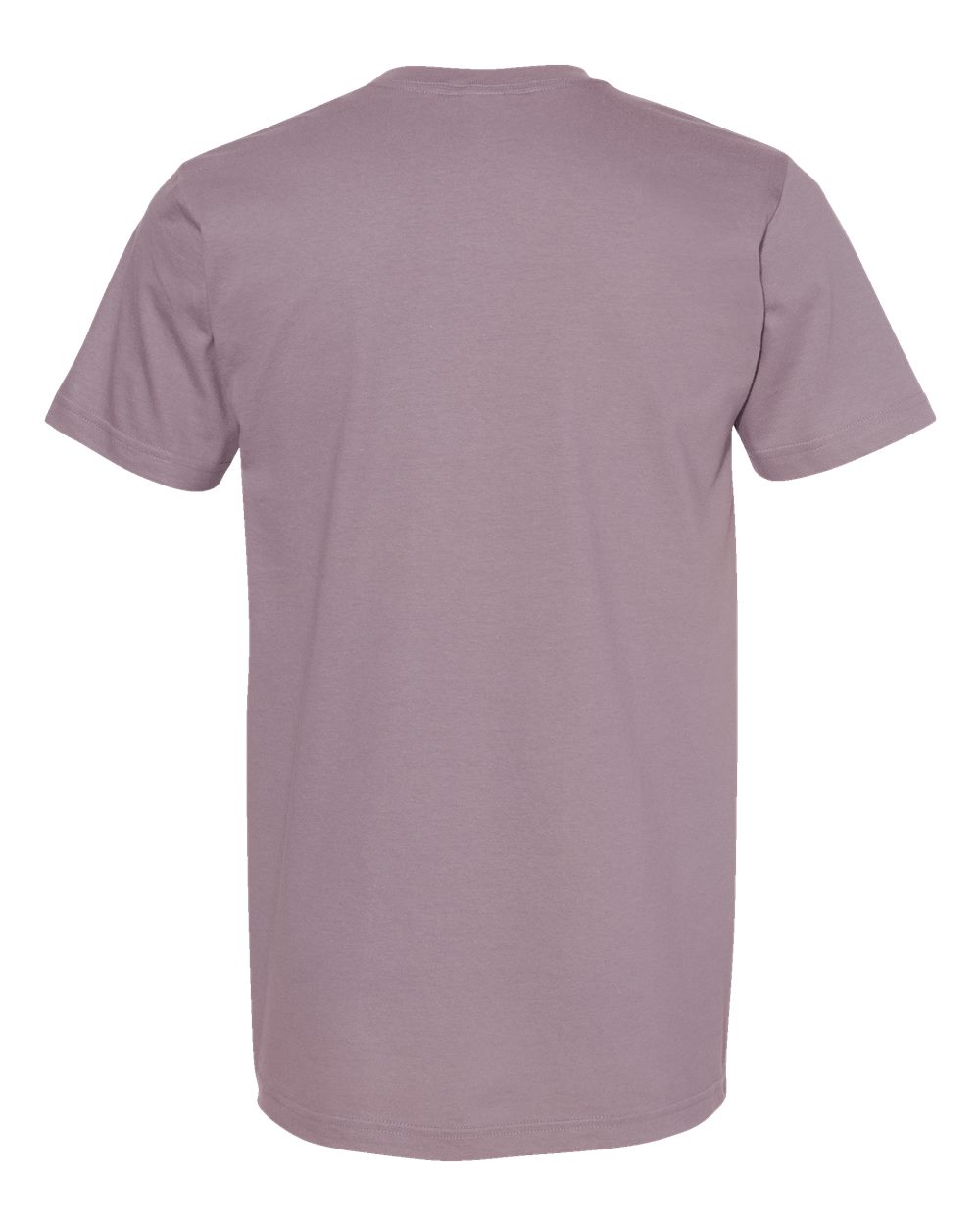Front View of Smokey Violet Fine Jersey Tee - 2001