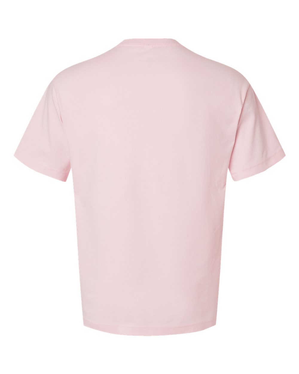 Front View of Soft Pink 6 oz. Heavyweight Tee - 3010