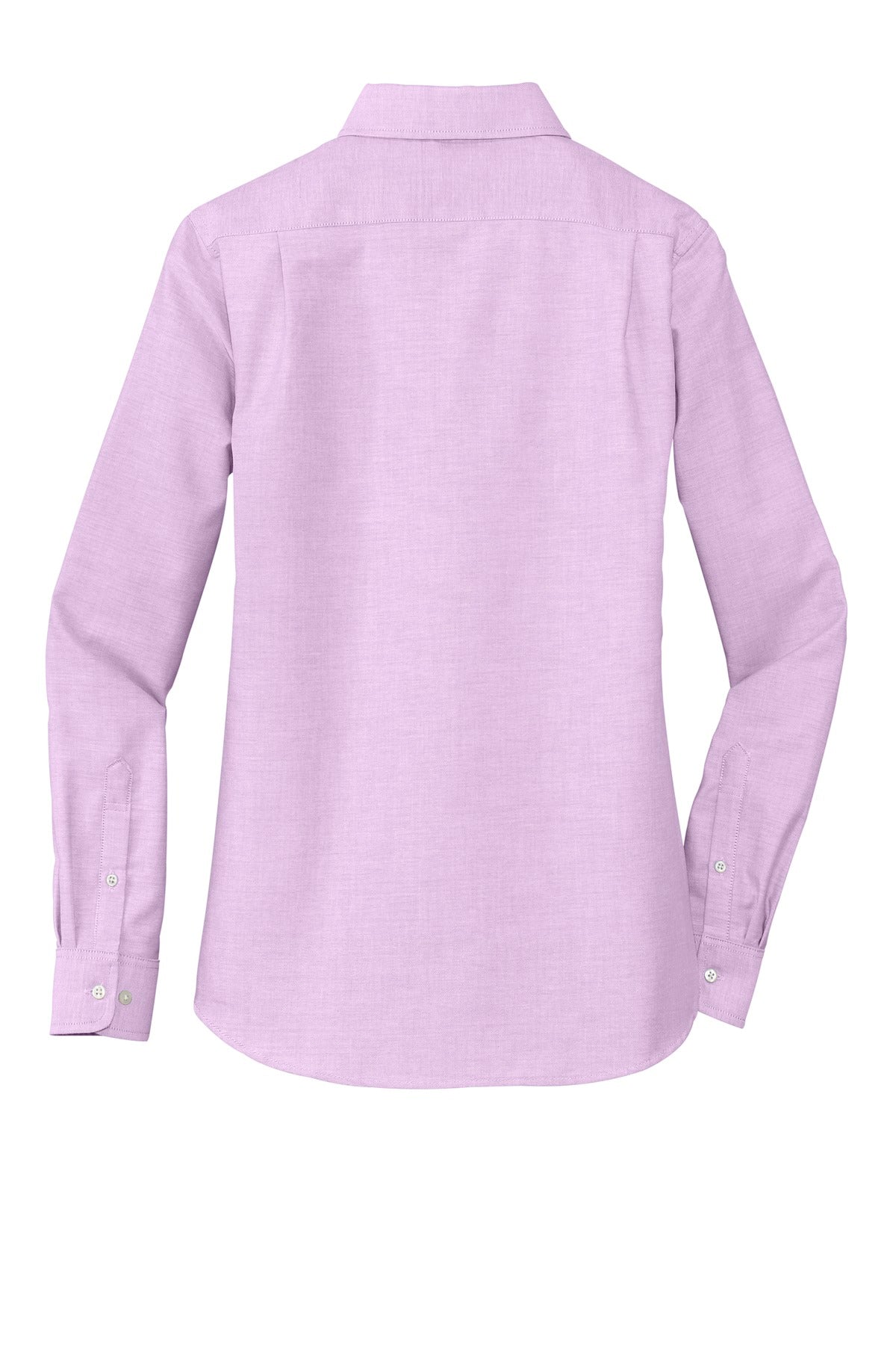 Front View of Soft Purple Port Authority Women's SuperPro Oxford Shirt. L658